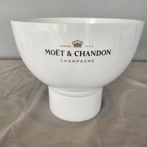 Moët & Chandon Ice Imperial "Great Bubble" Champagne Bucket MATTE WHITE … - Picture 2 of 3